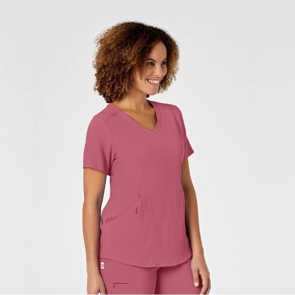 Wonderwink RENEW Scrub Top - Picture 2 of 6